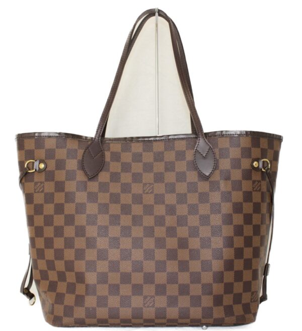 imgrc0076802702 Louis Vuitton Neverfull Mm Tote Bag Damier Canvas Brown