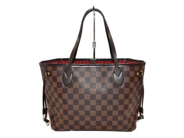 imgrc0076813616 Louis Vuitton Neverfull PM Tote Bag Damier Ebene Brown