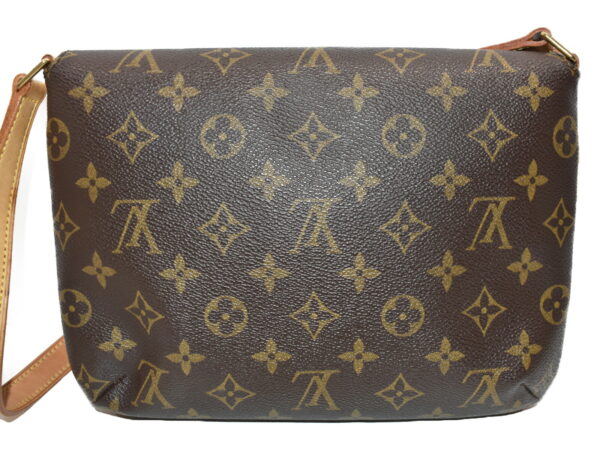 imgrc0076813697 Louis Vuitton Musette Tango Shoulder Bag Monogram Brown