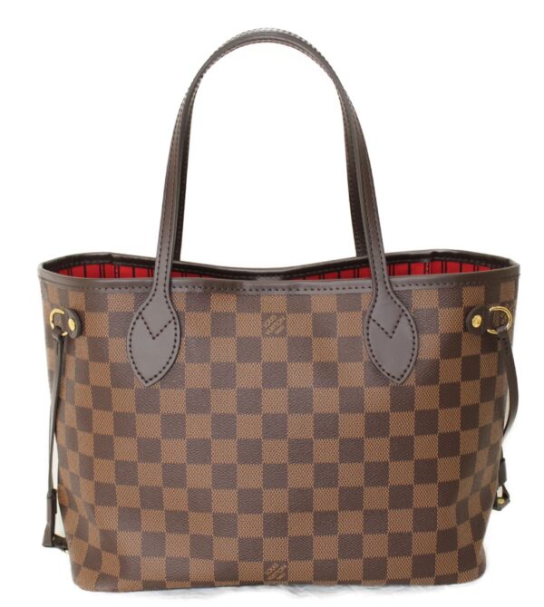 imgrc0076814232 Louis Vuitton Neverfull PM Damier Ebene Tote Bag Brown