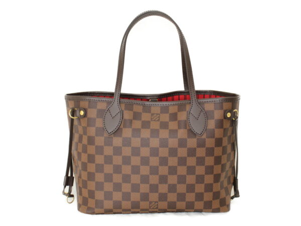 imgrc0076814233 Louis Vuitton Neverfull PM Damier Ebene Tote Bag Brown