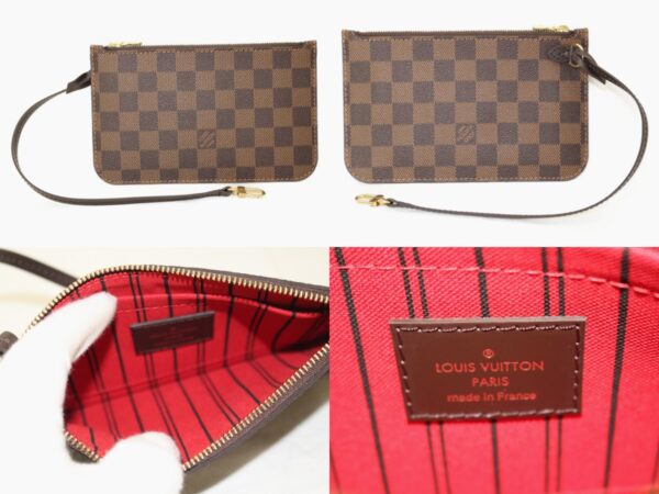 imgrc0076814239 Louis Vuitton Neverfull PM Damier Ebene Tote Bag Brown