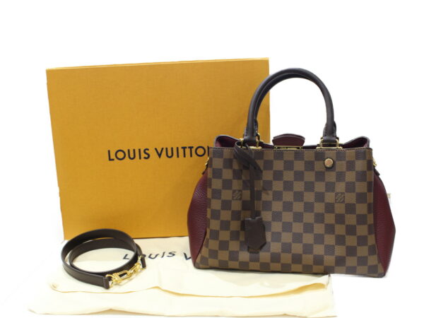 imgrc0076835585 Louis Vuitton Brittany Damier Bordeaux Handbag