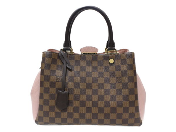 imgrc0076835783 Louis Vuitton Brittany 2Way Bag Damier Leather Magnolia