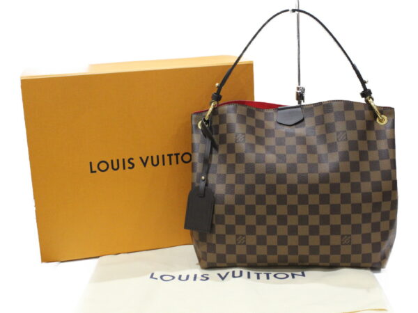 imgrc0076837014 Louis Vuitton Graceful Pm Handbag Damier Red