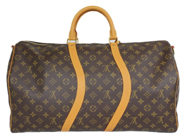 imgrc0076858909 Louis Vuitton Keepall Bandouliere 50 Bag Monogram Brown