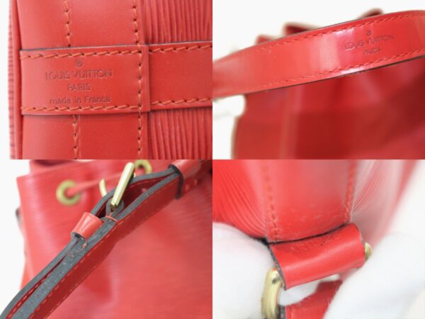 imgrc0076866555 Louis Vuitton Noe Bucket Shoulder Bag Epi Leather Castilian Red