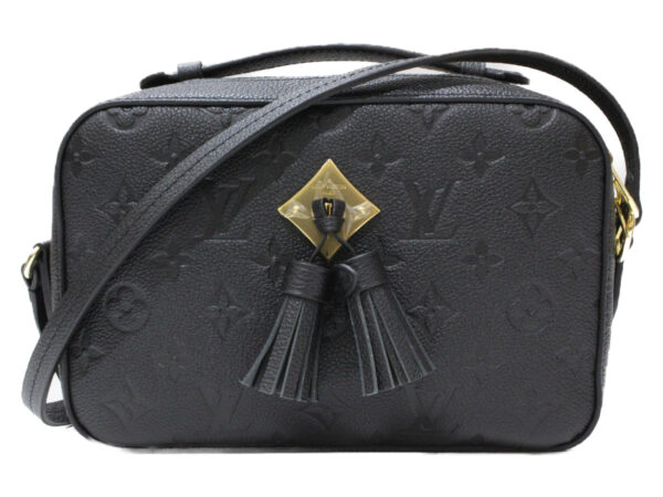 imgrc0076900818 Louis Vuitton Saintonge Shoulder Bag Empreinte Leather Black