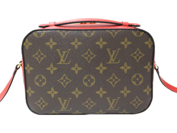 imgrc0076960300 Louis Vuitton Saintonge Shoulder Bag Monogram Red