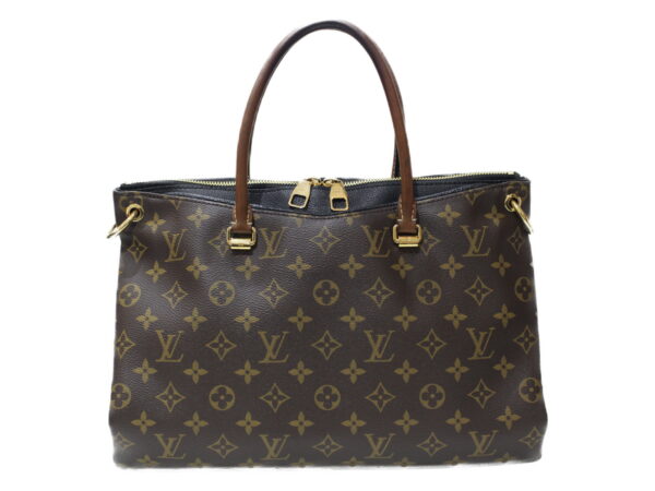 imgrc0076999628 Louis Vuitton Pallas Monogram Shoulder Bag Noir