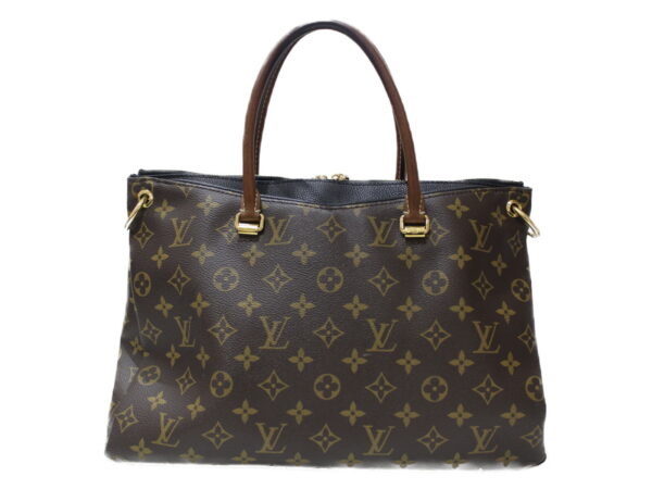 imgrc0076999631 Louis Vuitton Pallas Monogram Shoulder Bag Noir