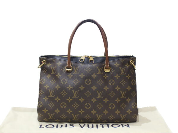 imgrc0076999640 Louis Vuitton Pallas Monogram Shoulder Bag Noir