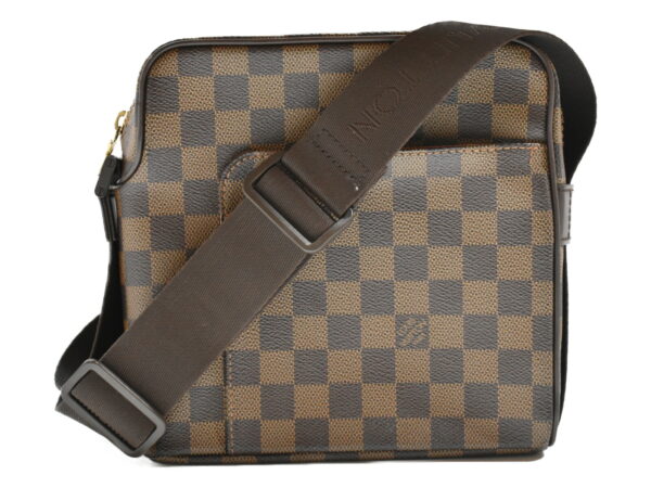 imgrc0077021810 Louis Vuitton Olaf PM Damier Ebene Crossbody Bag Brown