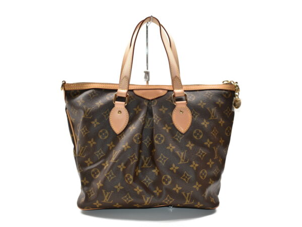 imgrc0077086702 Louis Vuitton Palermo PM Tote Bag Monogram Brown