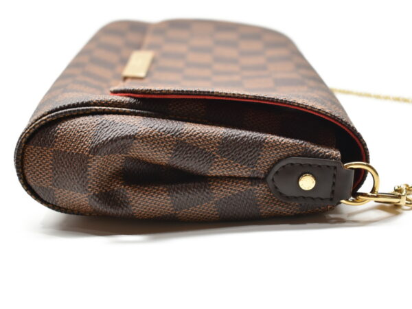 imgrc0077087230 Louis Vuitton Favorite MM Handbag Shoulder Bag Canvas Damier Brown