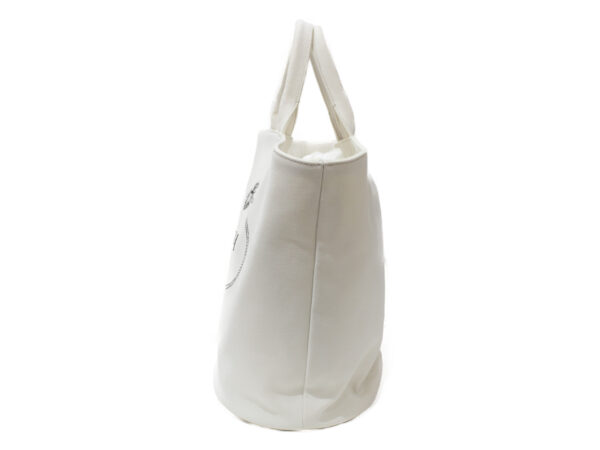 imgrc0077094710 Prada Kanapa Shoulder Bag Canvas 2WAY Tote Bag White