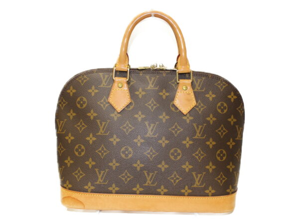 imgrc0077124645 Louis Vuitton Alma Monogram Handbag Brown