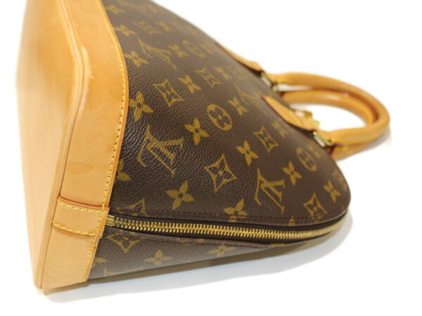 imgrc0077124647 Louis Vuitton Alma Monogram Handbag Brown