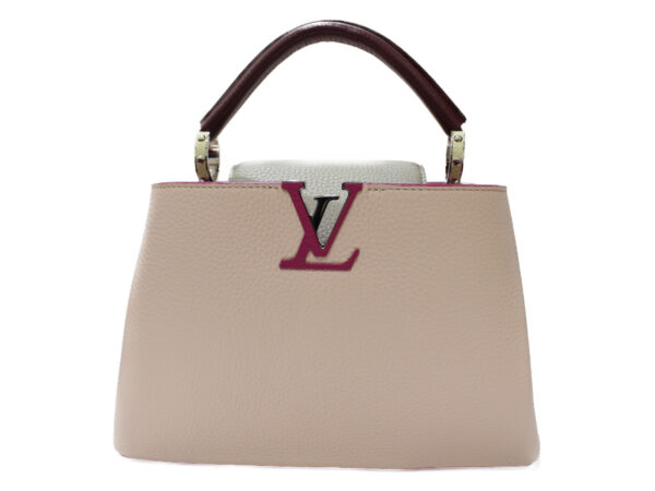 imgrc0077138969 Louis Vuitton Capucines BB Taurillon Leather Pink Handbag