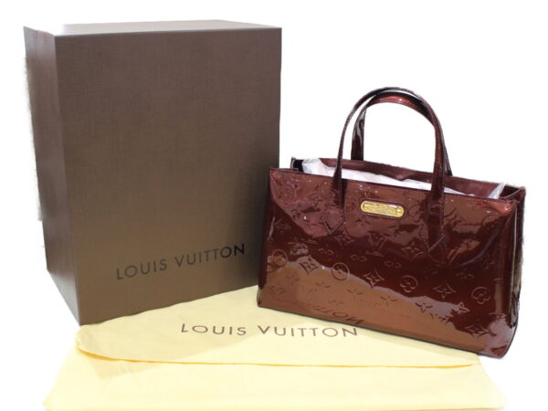 imgrc0077156000 Louis Vuitton Wilshire PM Vernis Brown Handbag