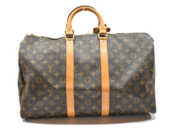 imgrc0077257323 Louis Vuitton Keepall 45 Bag Monogram Brown