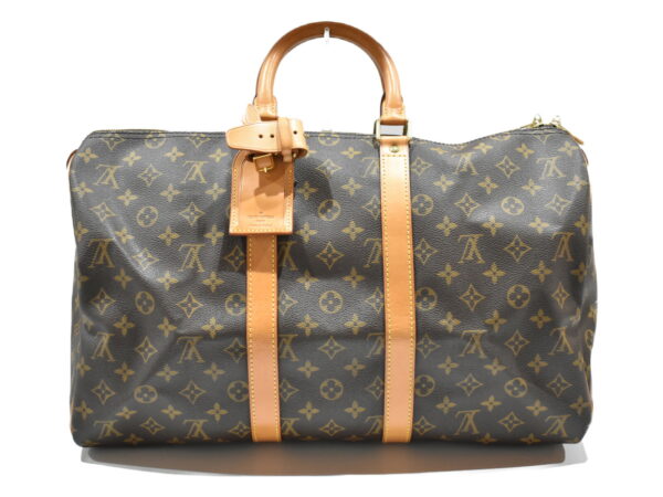 imgrc0077257324 Louis Vuitton Keepall 45 Bag Monogram Brown