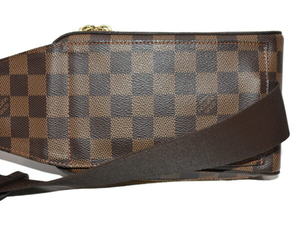 imgrc0077258380 Louis Vuitton Jeronimos Damier Ebene Body Bag Brown Beige