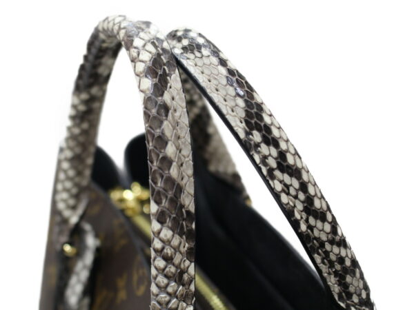 imgrc0077262976 Louis Vuitton Flower Tote Python Monogram Handbag