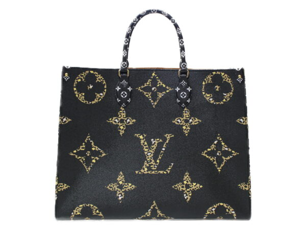 imgrc0077267391 Louis Vuitton On the Go GM Monogram Jungle Tote Bag