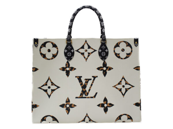 imgrc0077267465 Louis Vuitton On the Go GM Monogram Jungle Tote Bag