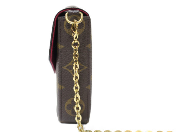 imgrc0077271425 Louis Vuitton Pochette Felicie Chain Shoulder Bag Monogram