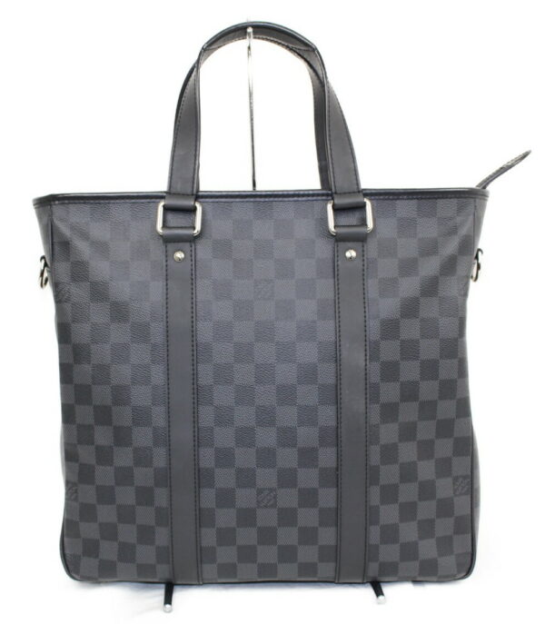 imgrc0077329333 Louis Vuitton Tadao PM NM Damier Graphite Handbag