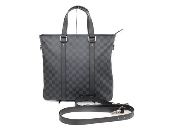 imgrc0077329344 Louis Vuitton Tadao PM NM Damier Graphite Handbag