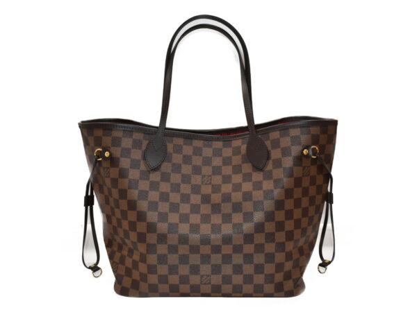 imgrc0077330729 Louis Vuitton Neverfull MM Damier Tote Bag Brown