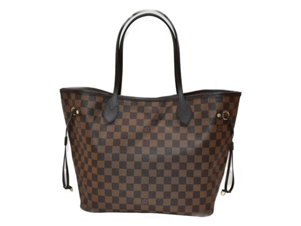 imgrc0077330730 Louis Vuitton Neverfull MM Damier Tote Bag Brown