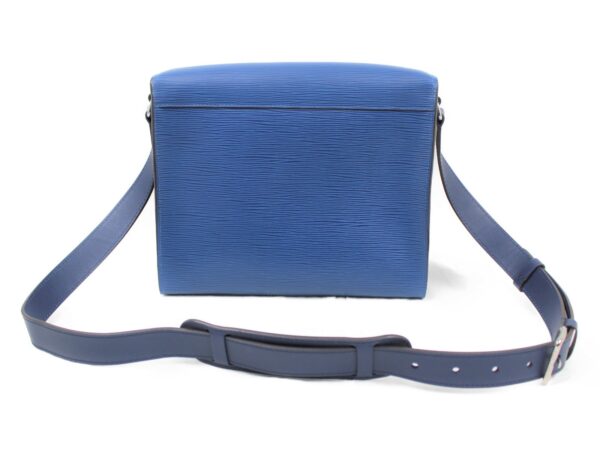 imgrc0077335778 Louis Vuitton Harrington Messenger PM Epi Blue Shoulder Bag