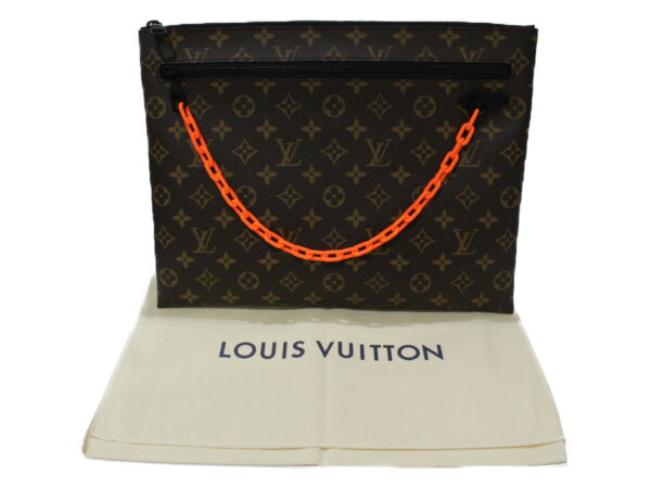 imgrc0077339410 Louis Vuitton Pochette A4 Monogram Clutch Bag