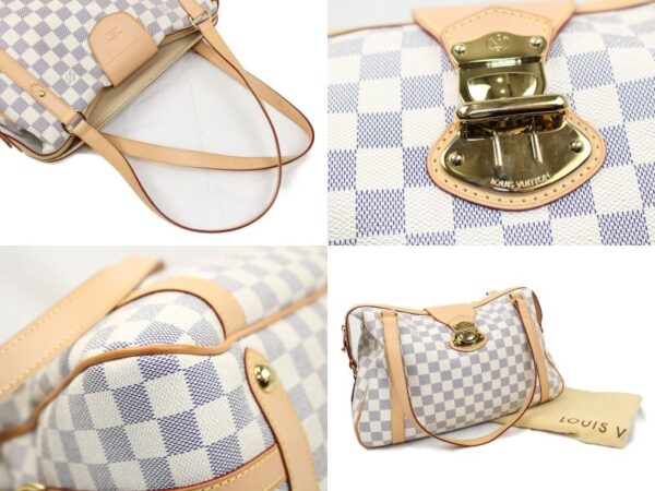 imgrc0077339588 Louis Vuitton Stresa PM Damier Azur Tote Bag