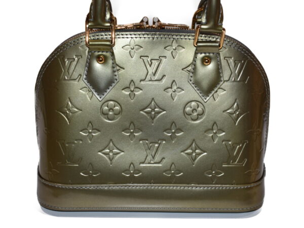 imgrc0077347970 Louis Vuitton Alma BB 2WAY Bag Vernis Glial Deco Green