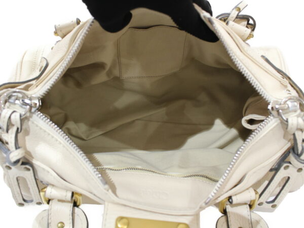 imgrc0077348069 Chloe Paddington Tote Bag Leather White