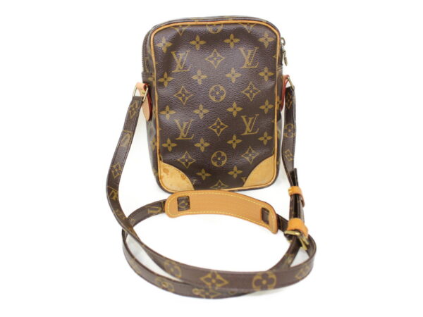 imgrc0077362135 Louis Vuitton Amazon Monogram Shoulder Bag Brown