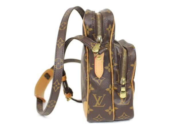 imgrc0077362137 Louis Vuitton Amazon Monogram Shoulder Bag Brown