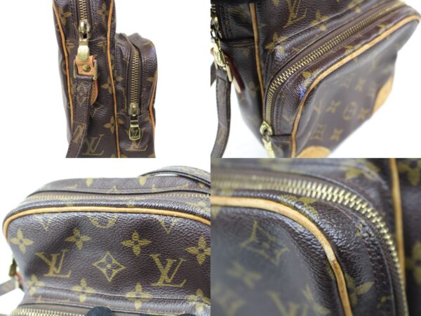 imgrc0077362143 Louis Vuitton Amazon Monogram Shoulder Bag Brown