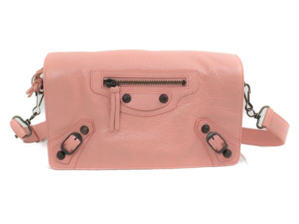 imgrc0077391492 Balenciaga Tool Kit Leather Messenger Bag Pink