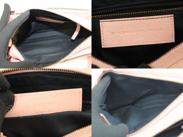 imgrc0077391499 Balenciaga Tool Kit Leather Messenger Bag Pink