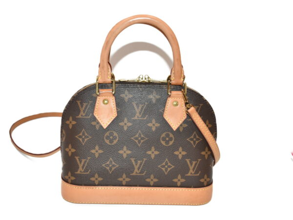 imgrc0077443341 Louis Vuitton Alma BB 2WAY Handbag Monogram Brown