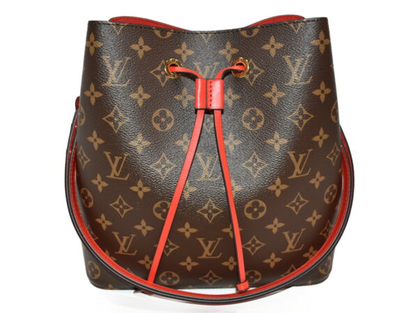 imgrc0077453569 Louis Vuitton Neo Noe Drawstring Bag Monogram Red