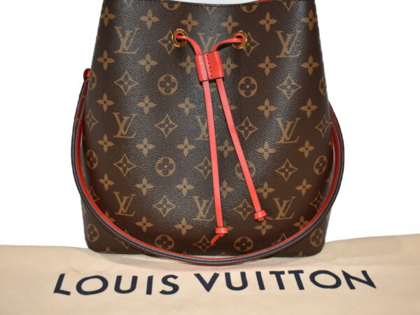 imgrc0077453578 Louis Vuitton Neo Noe Drawstring Bag Monogram Red