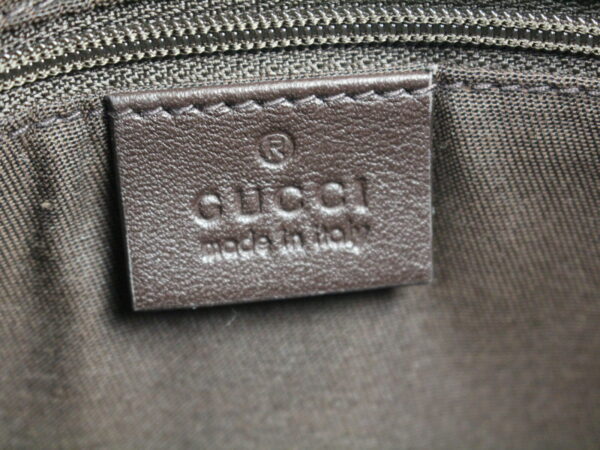 imgrc0077492539 Gucci GG Supreme Shoulder Bag Canvas Leather Brown