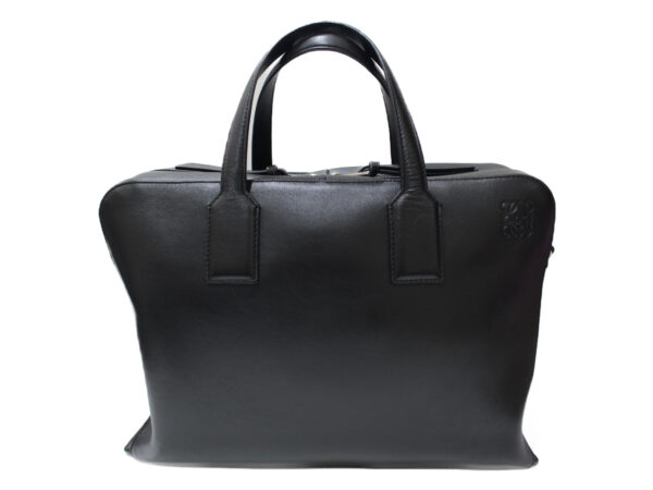 imgrc0077498710 Loewe Goya Briefcase Leather Black